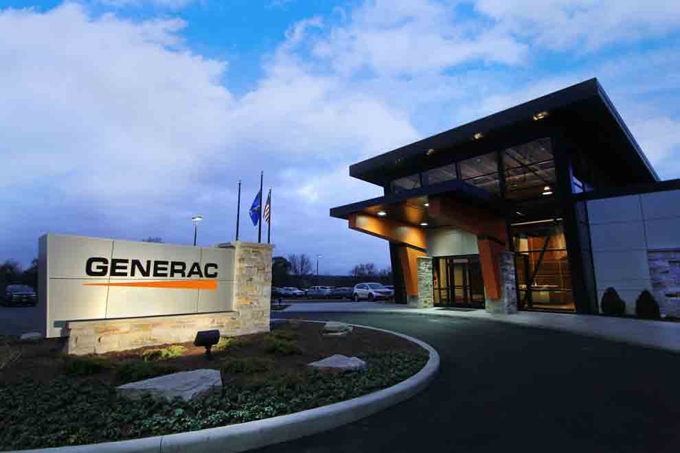 generac front evening