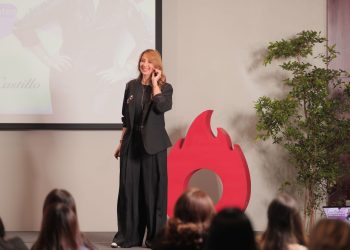 Gisel Castillo durante el Digital Meet Experience.