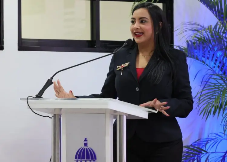 Hadeline Matos, Viceministra de Evaluación y Desempeño del MAP.- Fuente externa.