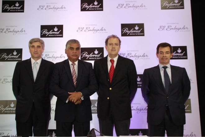 Ventura Serra, Fausto Fernandez, Jaime Buxo y Iñigo Onieva