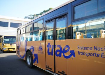 Autobuses de TRAE. - Fuente externa.