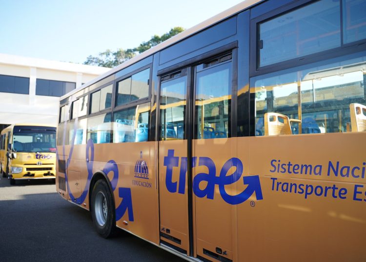 Autobuses de TRAE. - Fuente externa.
