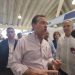 El ministro de Industria, Comercio y Mipymes (MICM), Víctor Bisonó, durante su visita a la Feria Agropecuaria de la Región Norte (Agropenor). | Irmgard De la Cruz.
