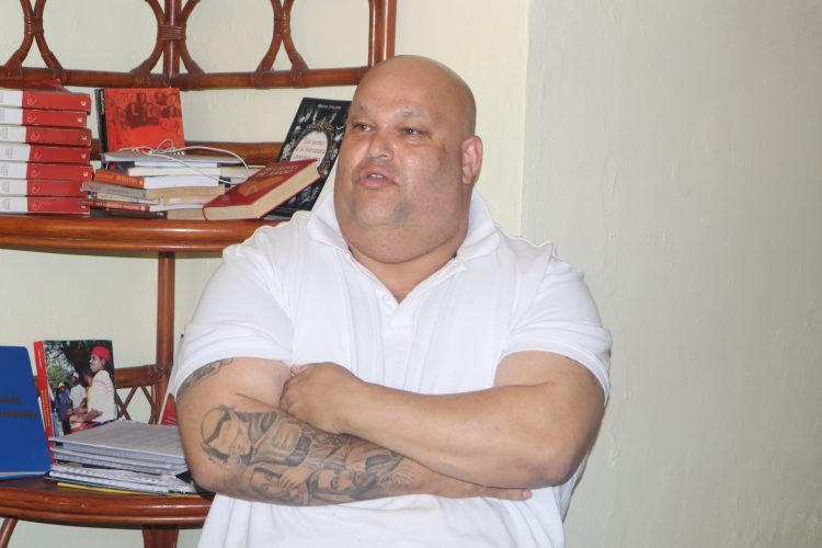 Arismendy Rodríguez entró a este círculo a través de las pastillas (opioides) en Nueva York, Estados Unidos. Cuando culmine su tratamiento de rehabilitación desea reinsertarse al ámbito laboral. - Foto: Ronny Cruz.