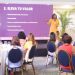 Irene Morillo dictando conferencia en Brunch & Learn.