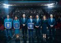 Marisol Muñoz, gerente de División Banca Privada, ganó el Premio a la Excelencia “Alejandro E. Grullón E.”; Wilson Santana, gerente de División Configuración y Parámetros, obtuvo el Premio a la Eficiencia “Pedro A. Rodríguez”; y Sebastián Pichardo, gerente de División Mercadeo Analítico y Operativo, recibió el Premio Valores “Manuel A. Grullón”.