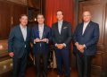 Mark Monaco, Christopher Paniagua, Christian Stolcke y Luis E. Espínola.