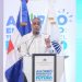 El ministro de Energía y Minas, Joel Santos, durante su intervención en el foro “Ahorro energético: transformando el futuro”.