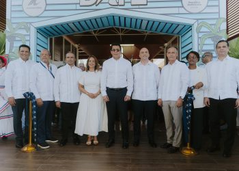 Ejecutivos del Banco BHD durante su participación en la vigésima sexta edición del DATE 2026, celebrada en Punta Cana.