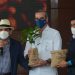 Manuel Pozo Perelló, Luis Abinader y Limber Cruz.