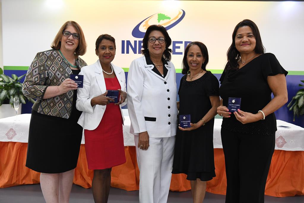 infotep rayza pichardo, juana canela, maura corporán, maría abreu y claudia jérez