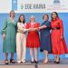 Inka Mattila, Ginny Taule, Gilda Pasto riza, Aura Lluberes y Mayra Jiménez.