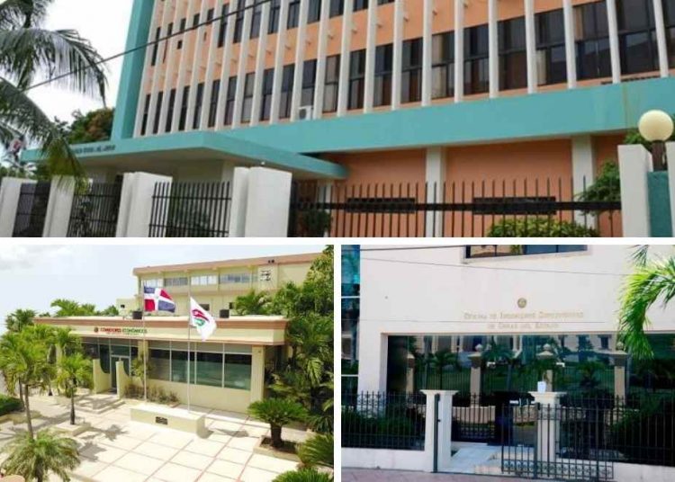 El Consejo Estatal Del Azúcar (CEA), Comedores Económicos del Estado Dominicano y la Oficina Supervisora de Obras del Estado.  / Fuente externa
