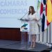 Irlonca Tavarez, presidenta de Fedocámras, durante su alocución.