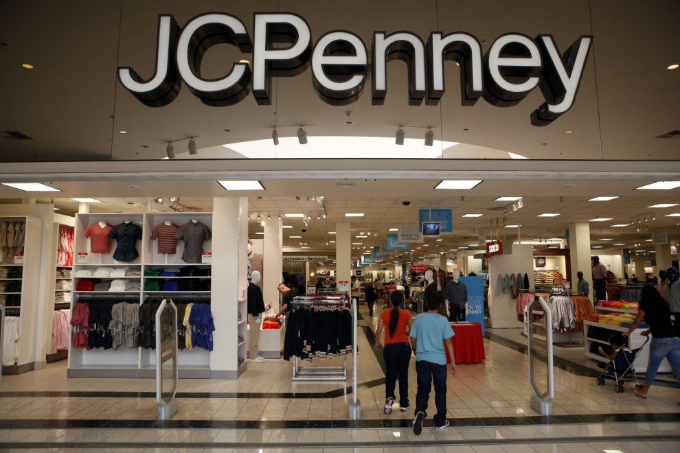 inside a jc penney co. store ahead of earnings results