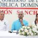 El titular de Energía y Minas estuvo acompañado de la gobernadora provincial, Cristina Rodríguez y el alcalde de Cotuí, José Eugenio Montilla, y una comitiva de funcionarios.