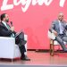 El ministro Joel Santos participó en un panel moderado por Fantino Polanco, de la Cámara de Comercio de Santo Domingo.