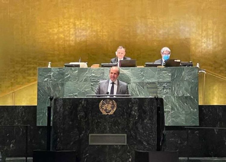 El representante permanente del país ante las Naciones Unidas (ONU), José Blanco.