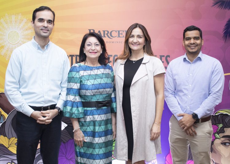James Morales, Rosa Álvarez, Chiara Pennachio y Keyton Mancebo.