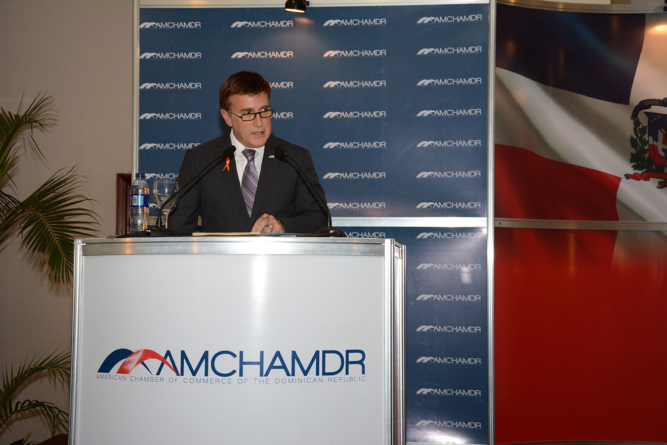 James W. Brewster, embajador de Estados Unidos en República Dominicana. | Gabriel Alcántara