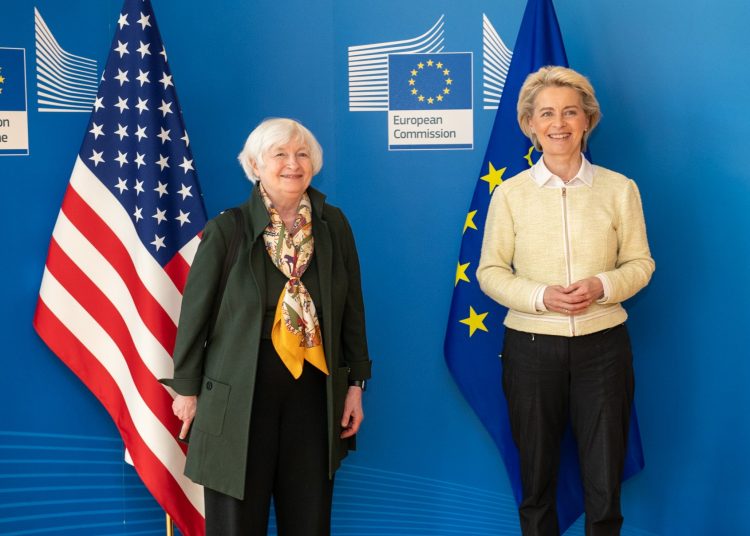 Janet Yellen y Ursula Von der Leyen