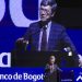 Sachs dio una conferencia como invitado en la 58 Convención Bancaria de Colombia, que se celebra en la ciudad caribeña de Cartagena de Indias.