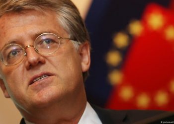 El presidente de la Cámara de Comercio de la Unión Europea en China, Joerg Wuttke. | H.W. Young, DPA.