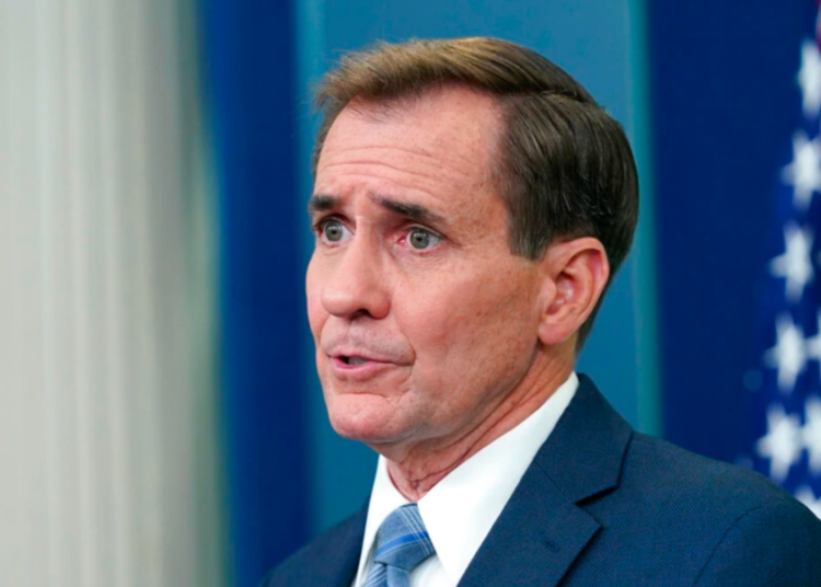 El portavoz del Consejo de Seguridad Nacional de Estados Unidos, John Kirby. | AP.