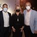 Jonathan Dorville, Betina Rey y Marcello Ballester.