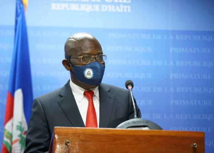 Joseph Jouthe, primer ministro de Haití