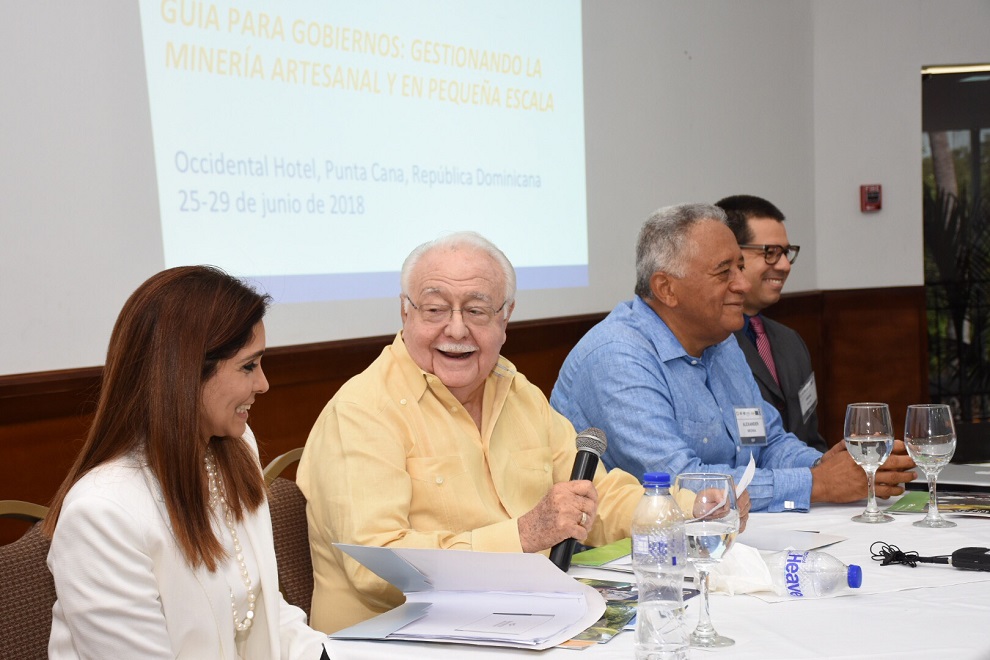juana barceló, antonio isa conde, alexander medina y andré xavier
