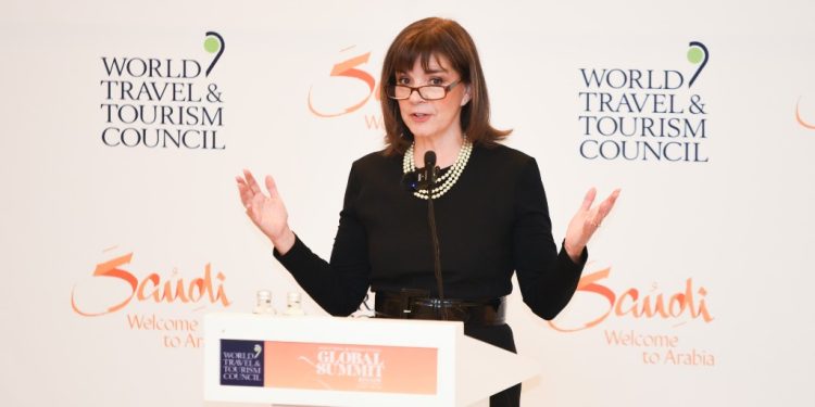 Julia Simpson, presidenta del WTTC. - Fuente externa.