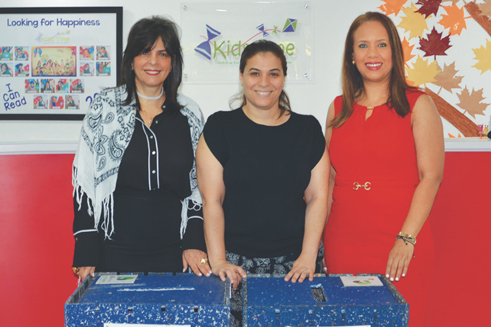 julieta bichara, rocío taveras y catherine vásquez
