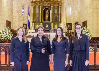 Keryma Marra, María Eliana Vásquez, Gianna Franjul y María Elisa Holguín Lopez.- Fuente externa.