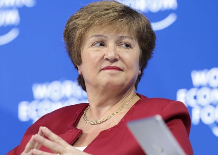 Kristalina Georgieva, directora gerente del Fondo Monetario Internacional.