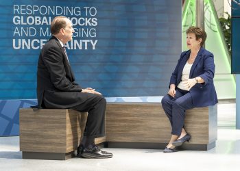 Kristalina Georgieva y David Malpass