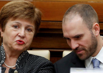 Kristalina Georgieva y Martín Guzmán, Argentina Deuda