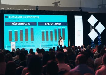 Según la funcionaria, el aumento de habitaciones de renta corta es de 160%.