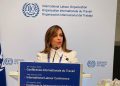 Laura Peña Izquierdo interviene en el evento anual de la OIT.