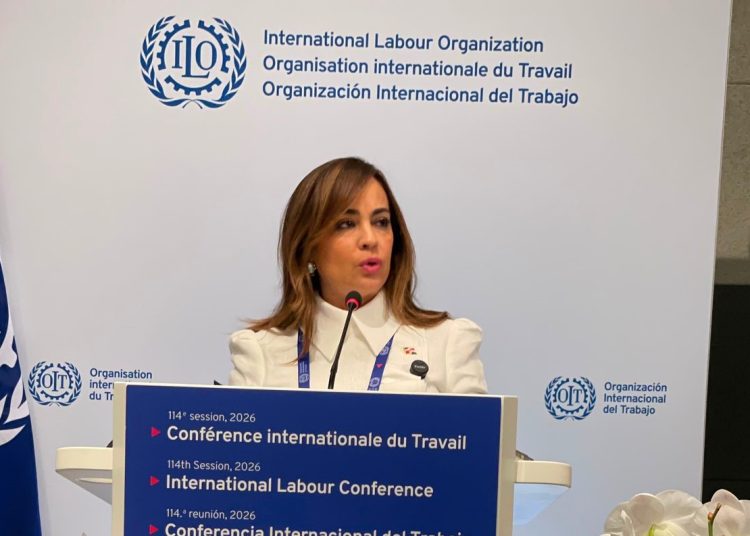 Laura Peña Izquierdo interviene en el evento anual de la OIT.