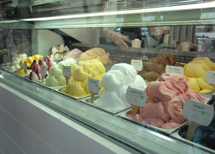 Línea de sabores frutales de Helados Valentino. | Karla Alcántara.