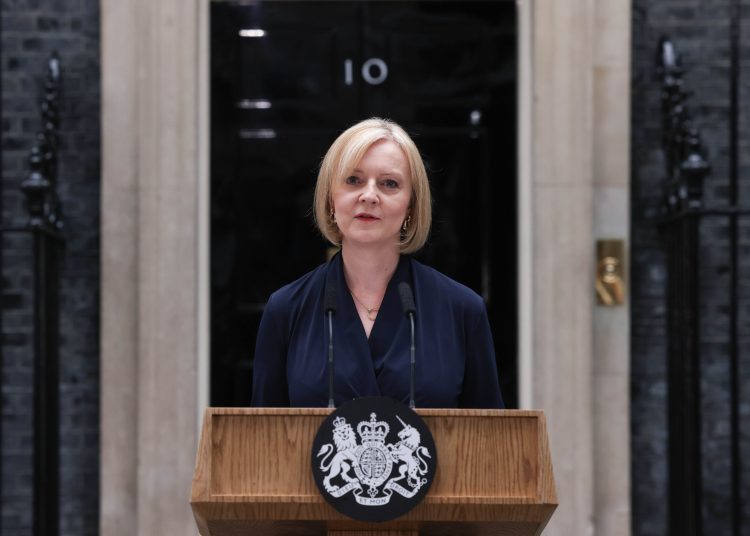 La ex primera ministra británica, Liz Truss. | Fuente externa.