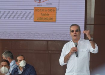 El presidente de la República, Luis Abinader.