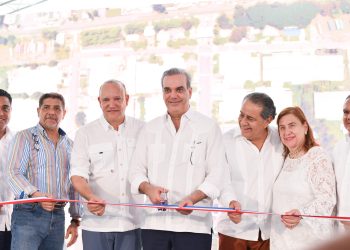El acto estuvo encabezada por el presidente de la República, Luis Abinader. Fuente externa.