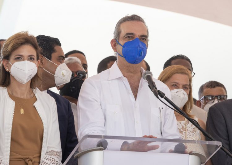 El presidente de la República, Luis Abinader.