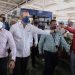 Luis Abinader en el Merca Santo Domingo