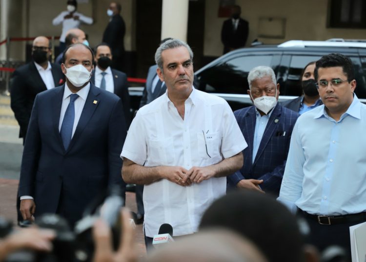 Luis Abinader y David Collado