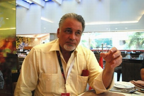 Luis Arambilet, presidente de la Asociación de Escritores y Guionistas de la República Dominicana.