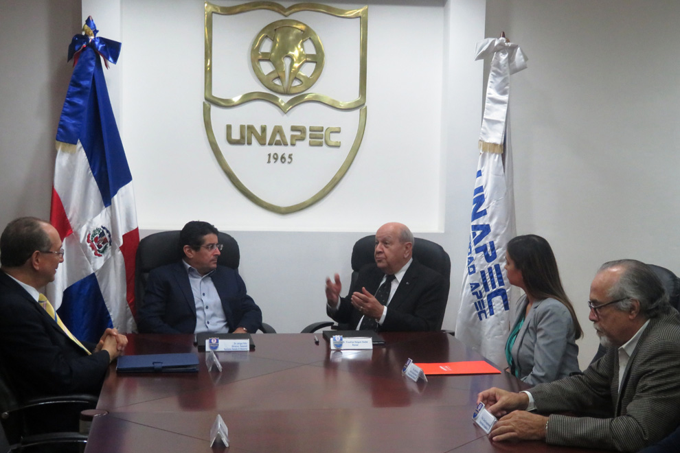 luís felipe aquino, jorge féliz, franklin holguín haché y sahira garcía