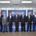 Carlos F. Reyes Martínez, Osvaldo D. González González, Gustavo Zuluaga Alam, Francisco Melo Chalas, Juan Pérez, Julio Curiel, y Mario Gamundi, miembros de la Junta de Directores de la Asociación La Nacional de Ahorros y Préstamos. | Fuente externa.